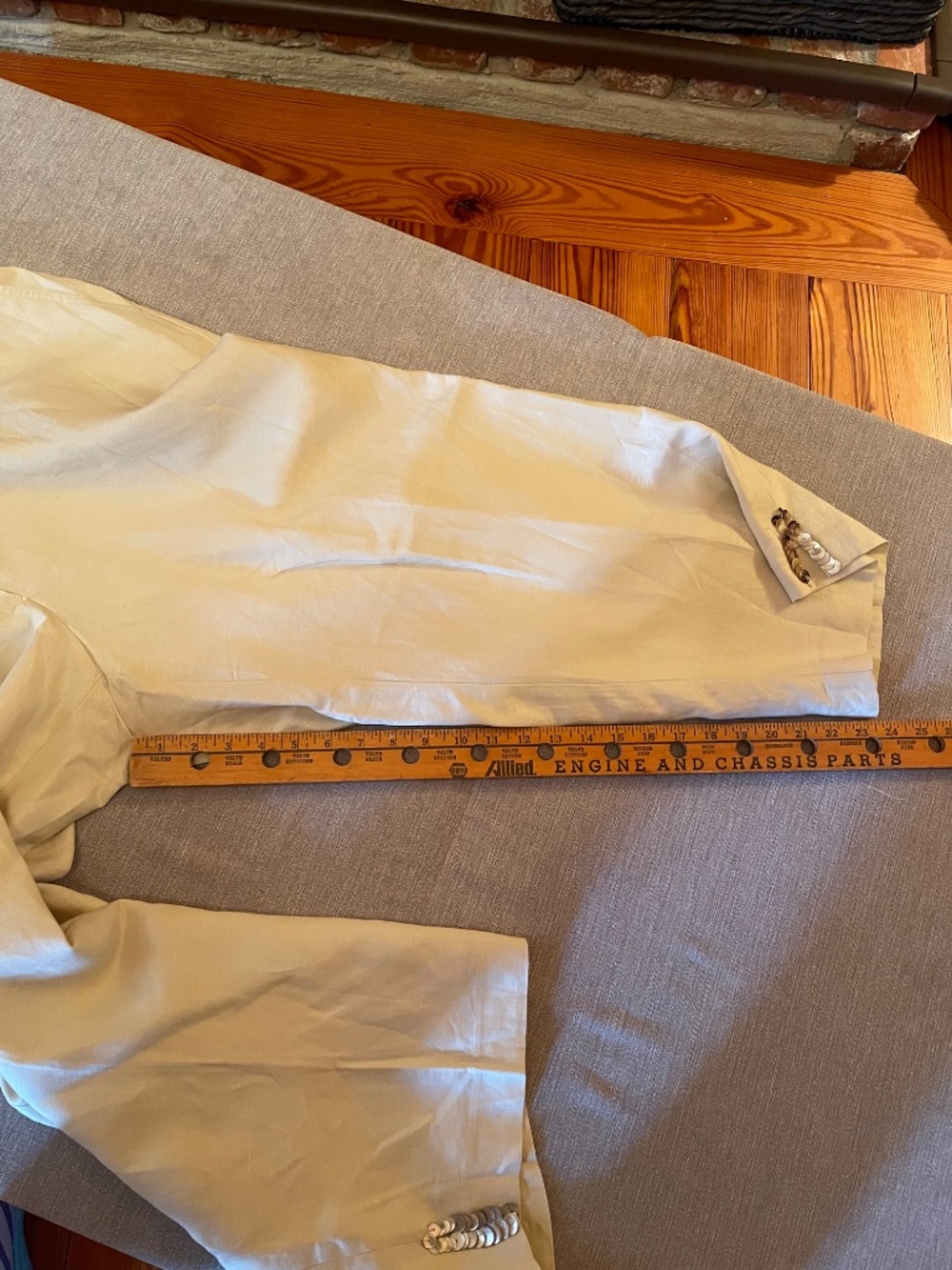 Ruby Rd Linen Blend 2 Piece Pantsuit Jacket & Pants Size 20W - Picture 13 of 15